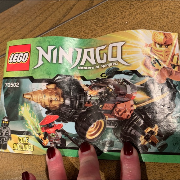 Ninjago Lego Cole’s Earth Driller, 70502, Opened Box, Missing Figure - Picture 12 of 12